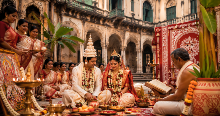 Planning a Traditional Bengali Wedding at a Heritage Property