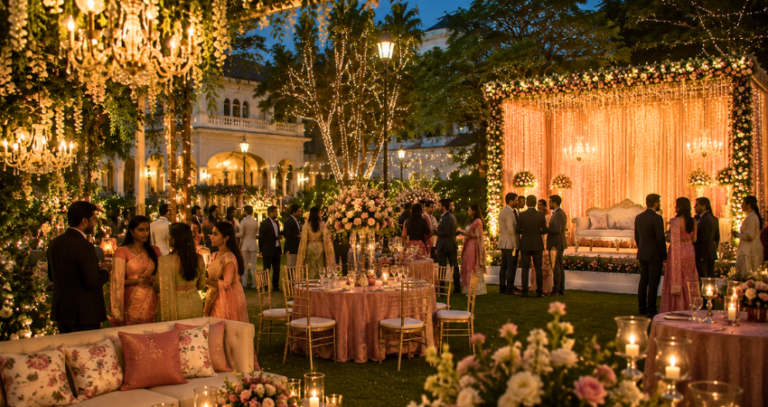 Why Couples Choose Garden Venues for Their Kolkata Reception