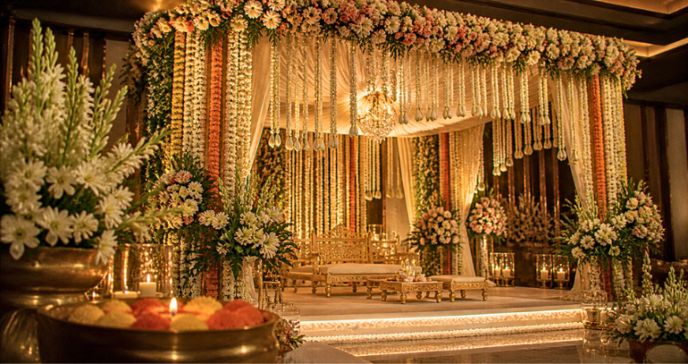 Floral Decor for Bengali Weddings: Marigold, Rajnigandha, and Beyond